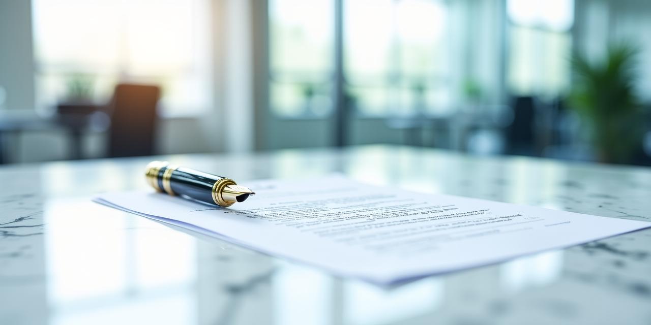 Corporate logistics contract and legal documentation