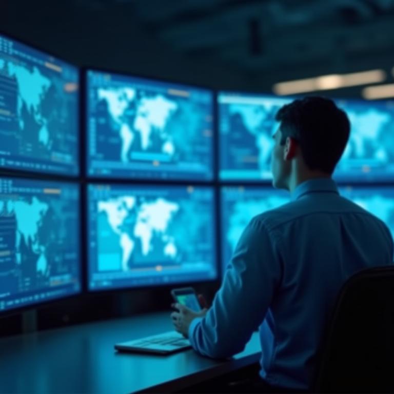Inside our freight forwarding control room