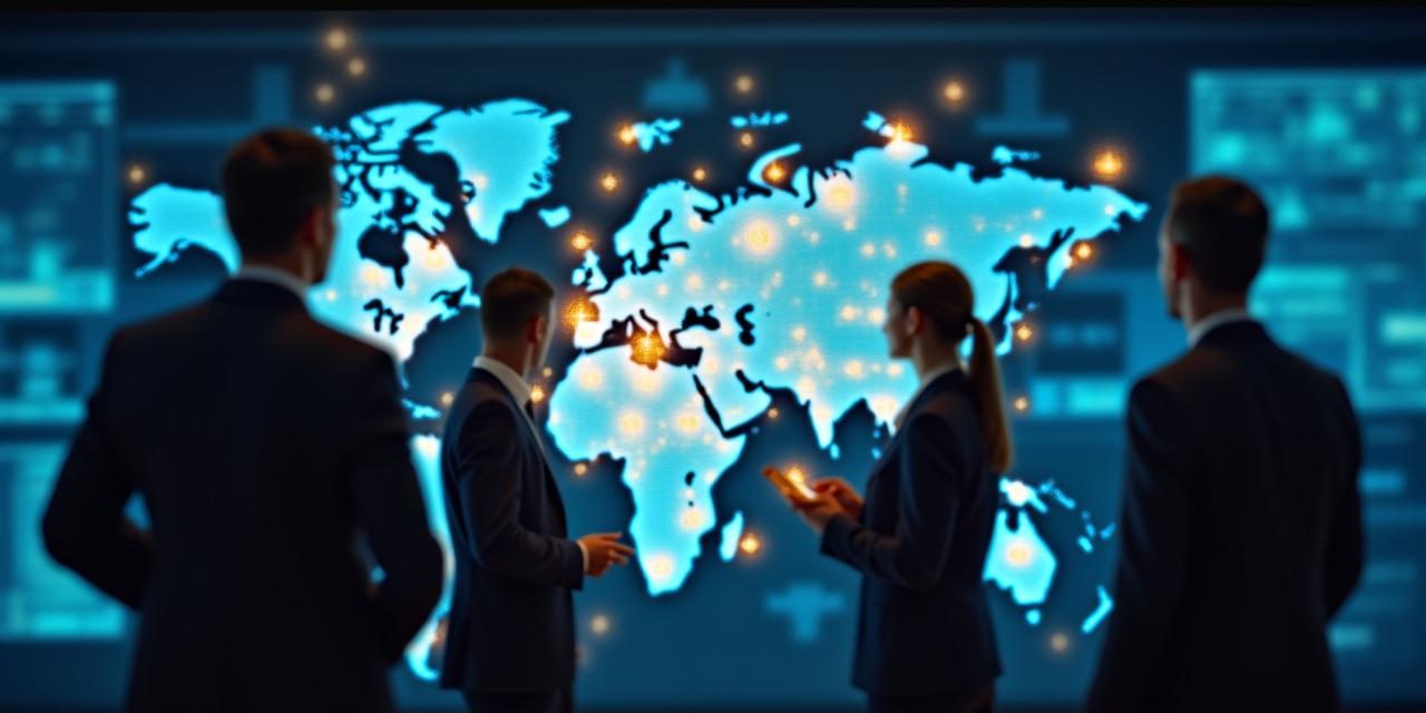 Secure data logistics visualization